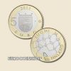 Finnország 5 euro 2011 '' Aland -régió '' UNC!